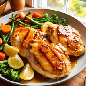 Honey Garlic Chicken Breasts