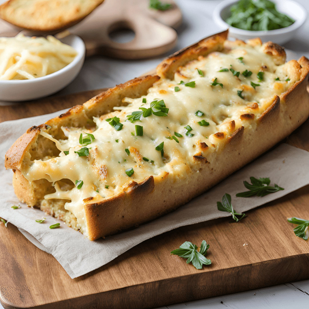 Cheesy Garlic Bread Recipe