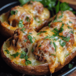 This rustic French-style dish is everything you want in comfort food: layers of tender boiled potatoes, savory meatballs, and melty cheese baked together until golden and bubbling. It’s simple, satisfying, and versatile—perfect for cozy family dinners or casual gatherings. Think of it as a cross between a gratin and a casserole, with plenty of room for personal touches.