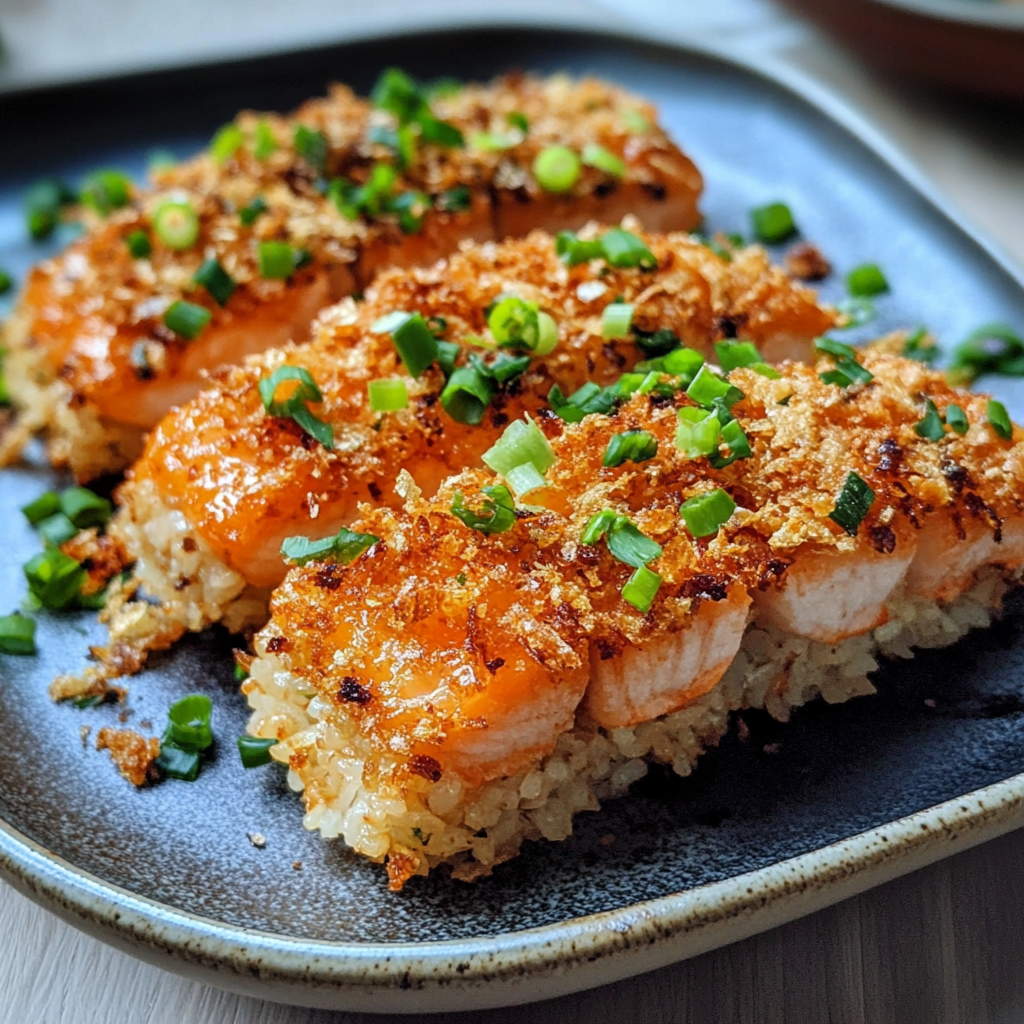 Salmon Crispy Rice