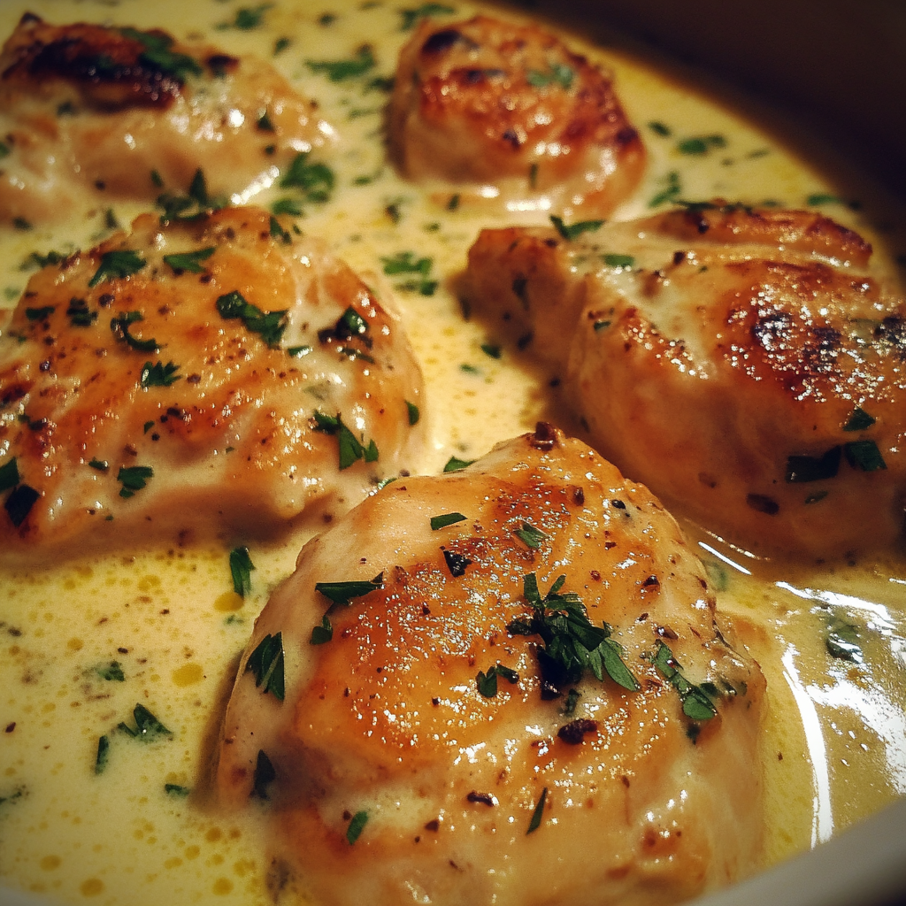 Creamy Garlic Chicken