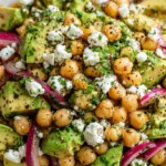 Chickpea Feta Avocado Salad 0